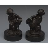 French School (19th century), a pair of