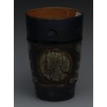 A Royal Doulton Commemorative beaker,  f