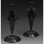 A pair of 19th century Egyptian Revival