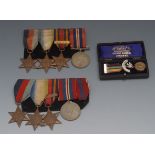 Medals, World War Two, Group of Four, 19
