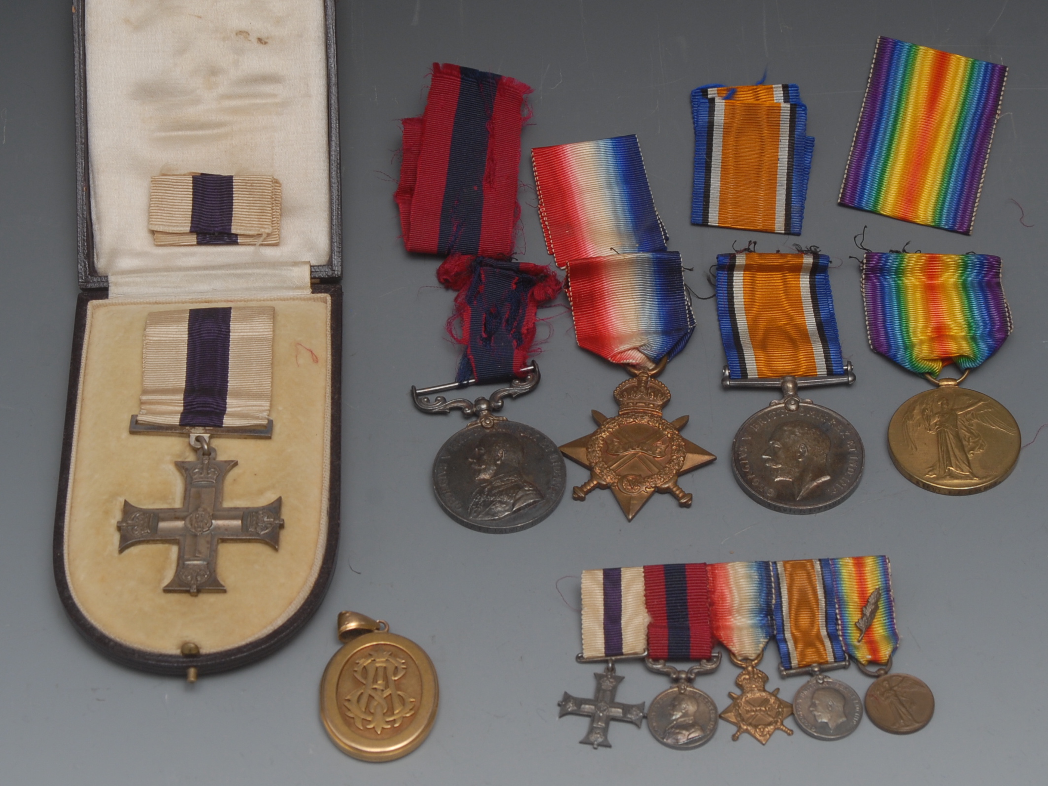 Medals, World War One, Double Gallantry