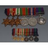 Medals, World War Two, Group of Six, 193