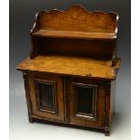 A Victorian miniature sideboard, c.1850