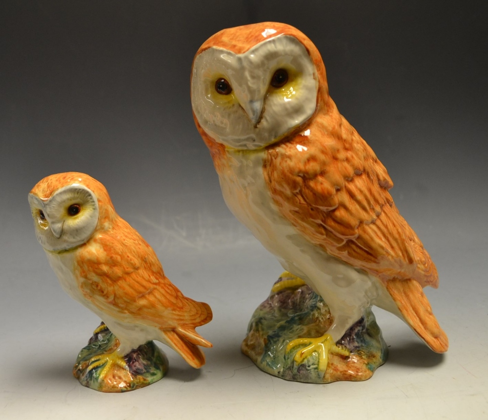 A Beswick model Barn owl, 1046; another