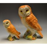 A Beswick model Barn owl, 1046; another