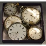 Watches - a 19th century continental fin