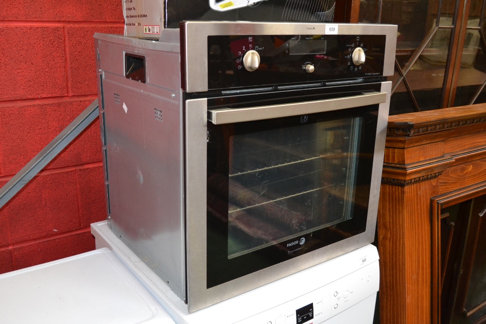 A Fagor Innovation Pyro system oven **Suitable for spares only**