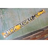 A Smith-Keighley crane sign, Load 2 tons 1967