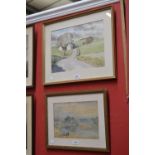 G W Toft, On The River Stour Worscestershire, watercolour, 21cm x 31cm; Eric Gregory (Hallam