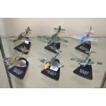 Die Cast World War Two model military planes