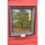 English School (20th century)
Tree Study
oil on canvas, 25.5cm x 22cm
An early 20th century oak