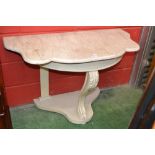 A painted Victorian pier table