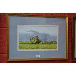 John Smith (contemporary)
Rhone Valley Chateau
watercolour, signed and framed.