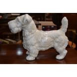 A cast iron figure of a Scottie dog