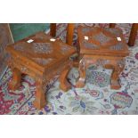 Two Chinese stools