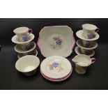 A Shelley Art Deco tea service