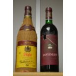 Siglo, Gran Vino Tinto de Rioja, 1976; Saint Emillion, Grande Vin de Bordeaux, 1987, level at neck