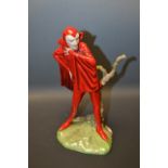 A Carlton ware figure, Mephisto, limited edition no.239/500