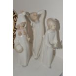 A Lladró figure, Girl and Candle, 20cm high; others,