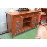 A Victorian mahogany sideboard by Trevor, Page and Co.