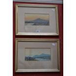 Watercolours- pair, Dartmoor Scenes,