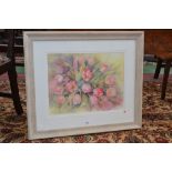 W A Tait, 20th century, 
purple clematis, watercolour, signed, 29cm x 41cm, framed,