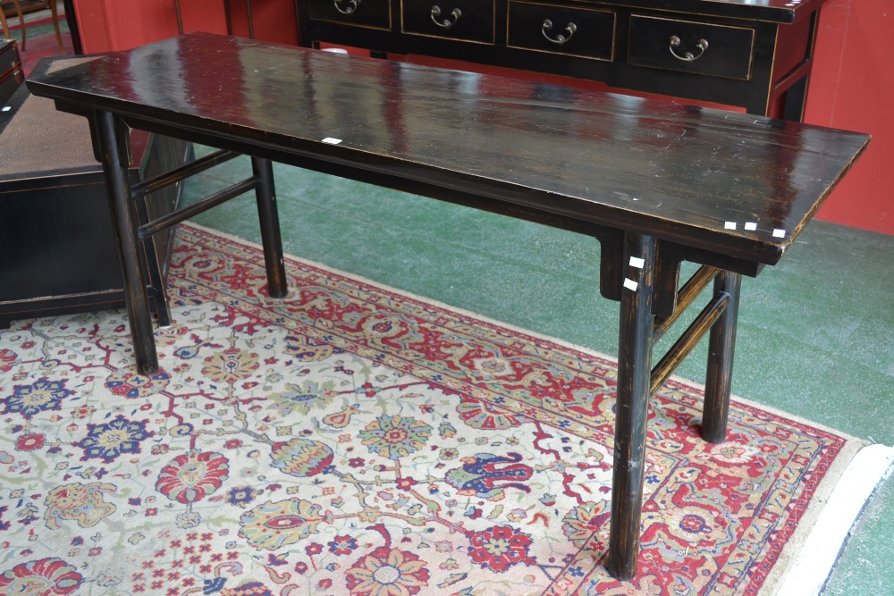 A Chinese hardwood alter table