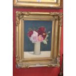 Arundel
Still life of roses
oil on board
signed and dated '54,
