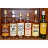 Glenfairn, Pure Malt Scotch Whisky, Aged 12 Years, 40%, 75cl; Highland Black, Special Reserve,