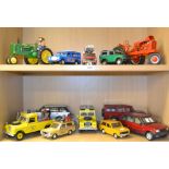 Model Cars - scale models, Range Rovers, tractors, etc,