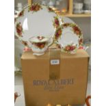 A Royal Albert Old Country Roses six setting tea service,