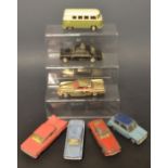 Corgi Die cast vehicles - comprising 211s Studebaker Golden Hawk, 216 Aston Martin DB4,