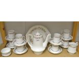 A Paragon Belinda coffee service for eight