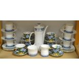 Ceramics - Royal Albert Morning Glory cups and saucers;