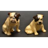 A pair of Royal Doulton Bulldogs (2)