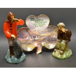 A pair of Joska Bohemian crystal figures,