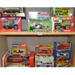 Model Cars - Corgi; Dinky; Britains; others, Range Rovers, Police vehicles, combine,