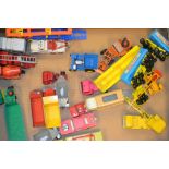 Die-cast - Lesney, Matchbox king size, others including av K22 dodge and trailer , K18 horse box ,