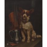 Charles Dudley (1826 - 1900)
Terrier and Violin
signed, oil on canvas, 49.