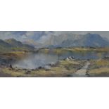 Charles Wyatt Warren (1908-1993)
Llyn Trawsfynydd,
signed,