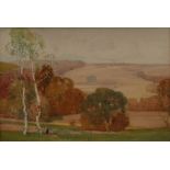 Stanley Royle (1888-1961)
Autumn in Derbyshire
signed in pencil, dated 1921 in pencil, watercolour,