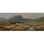 Charles Wyatt Warren (1908-1993)
A Farm Beside a Brook
signed, oil on panel, 23.