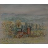 Continental School (20th century)
Appalachian Farm
the mount titled and attributed to Milton Avery