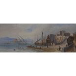 Lennard Lewis (1826 - 1913)
Italian Harbour
signed, dated 95, watercolour,