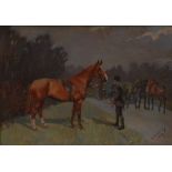 G A Cattley (mid 20th century)
Chestnut Hunter
signed, dated 1933, oil on board,