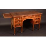 A 19th century lady's  rectangular writing desk desk, in the manner of Edward and Roberts,