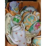 Ceramics - Royal Crown Derby Posie pattern; Japanese export ware; Art Deco Vulcan Ware teapot,