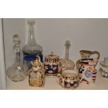 Ceramics and Glass - an Ironstone Imari jug (faults), impressed marks; a Denby Glyn College jug,