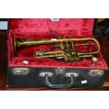 A Boosey & Hawkes 606 trumpet,