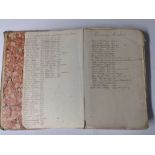 Local Interest - the mid-19th century vellum 'Cash Account' ledger of the Derby and Midland Branch